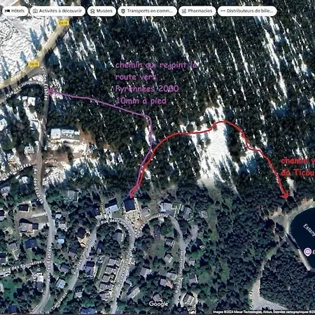 Au Coeur De La Foret Au Calme Et Proche Des Pistes Et Des Commodites Bolquere Pyrenees 2000